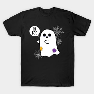 Hi Boo Ghost Halloween T-Shirt